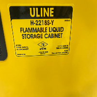 ULINE 12 Gallon Flammable Liquid Storage Cabinet image 3